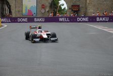 Bakıda GP2 avtomobil yarışlarının praktiki sessiyası başlayıb (FOTO)