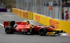 Fransız pilot Bakıda GP2 avtomobil yarışının praktiki sessiyası üzrə ən yaxşı nəticə göstərdi (FOTO)
