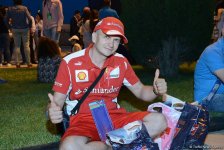 Formula 1 çərçivəsində Bakıda Kris Braunun konserti olub (FOTO)