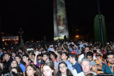 Formula 1 çərçivəsində Bakıda Kris Braunun konserti olub (FOTO)
