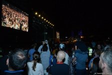 Formula 1 çərçivəsində Bakıda Kris Braunun konserti olub (FOTO)