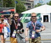 Bakıdan zövq alan "Formula 1" azarkeşləri (FOTO)