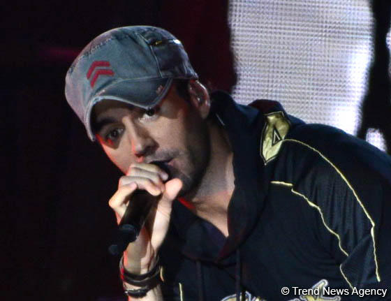 "Formula 1" çərçivəsində Bakıda Enrike İqlesiasın konserti olub (FOTO)