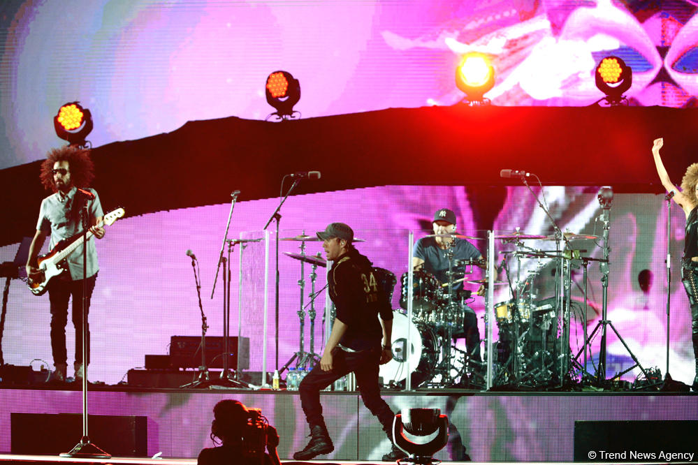 "Formula 1" çərçivəsində Bakıda Enrike İqlesiasın konserti olub (FOTO)