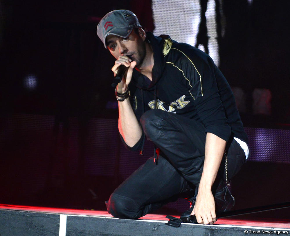 "Formula 1" çərçivəsində Bakıda Enrike İqlesiasın konserti olub (FOTO)