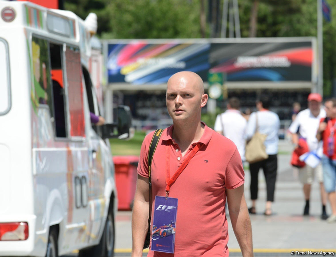 Bakıdan zövq alan "Formula 1" azarkeşləri (FOTO)