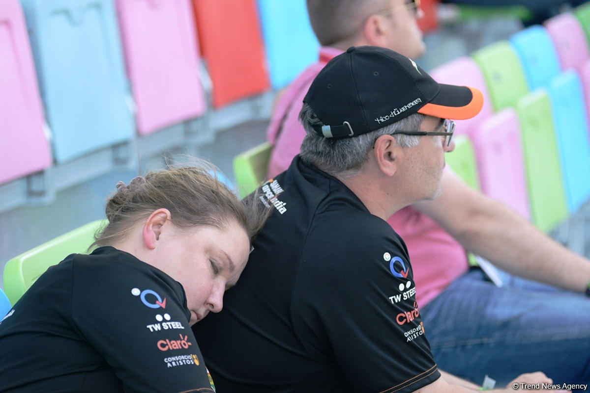Bakıdan zövq alan "Formula 1" azarkeşləri (FOTO)