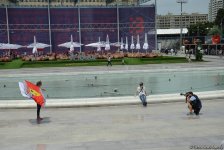 Bakını və Formula 1-i sevənlər... (FOTO)
