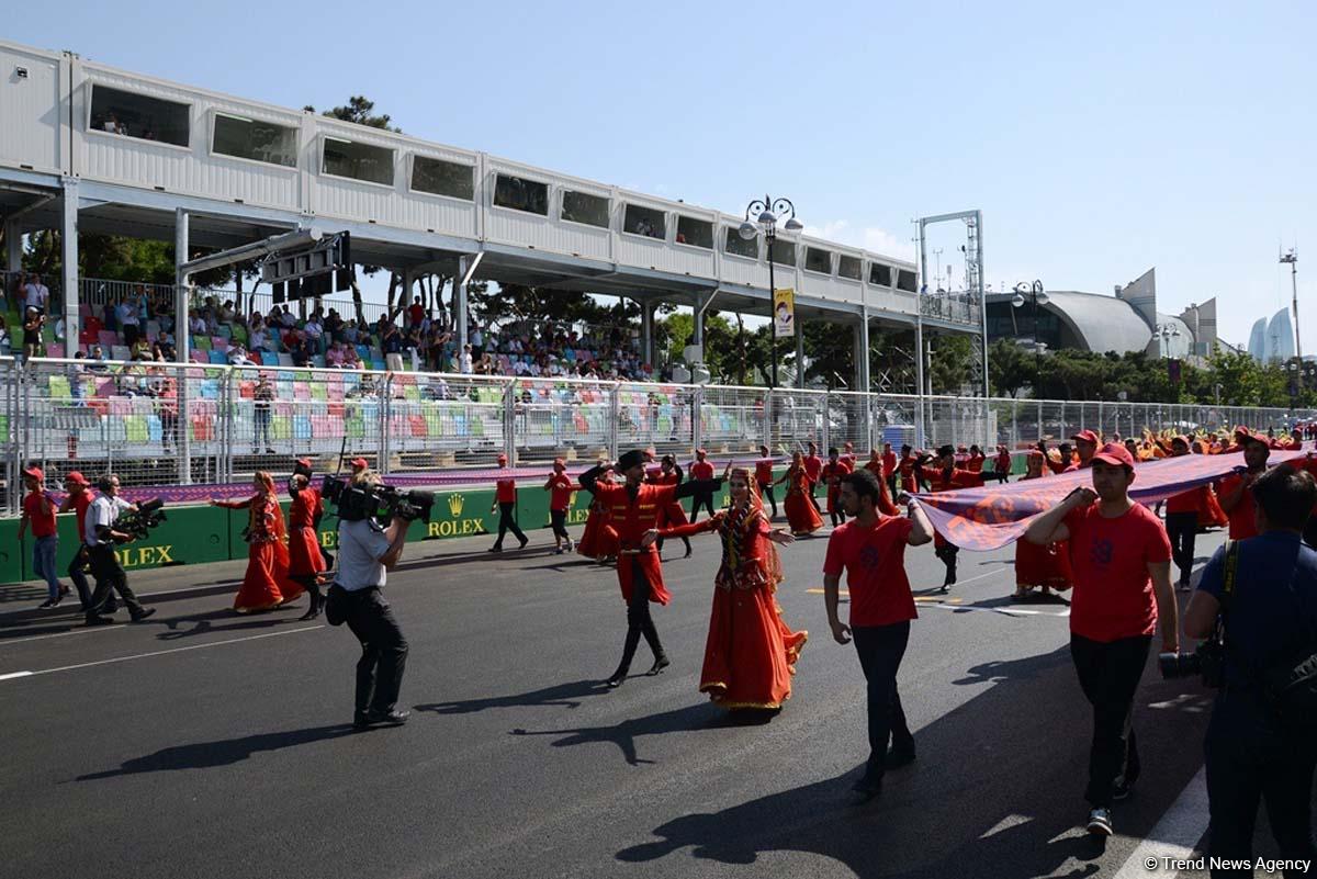 Bakıda "Formula 1" Avropa Qran-Prisinin rəsmi açılış mərasimi keçirilib (FOTO/VİDEO)