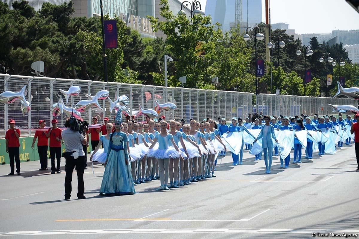 Bakıda "Formula 1" Avropa Qran-Prisinin rəsmi açılış mərasimi keçirilib (FOTO/VİDEO)