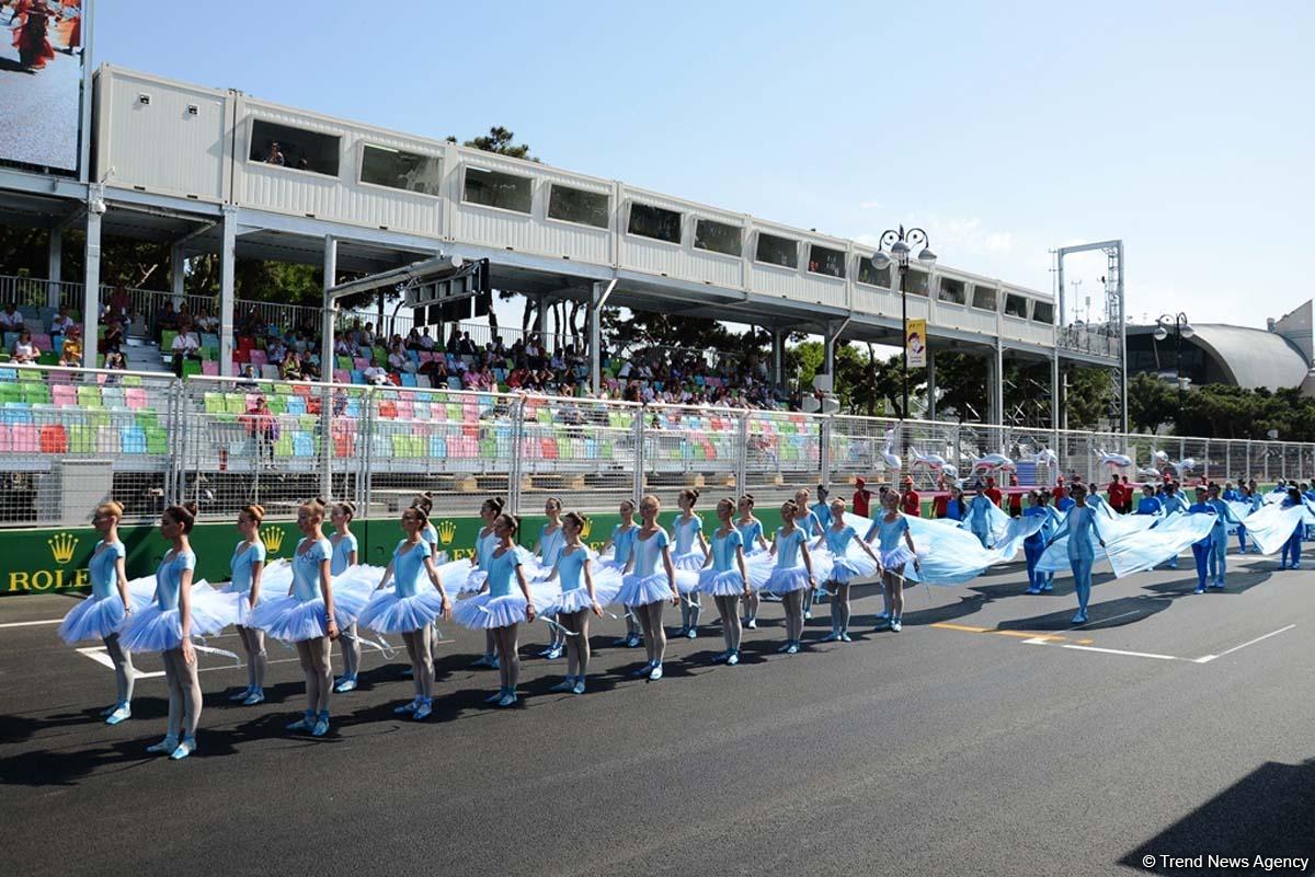 Bakıda "Formula 1" Avropa Qran-Prisinin rəsmi açılış mərasimi keçirilib (FOTO/VİDEO)