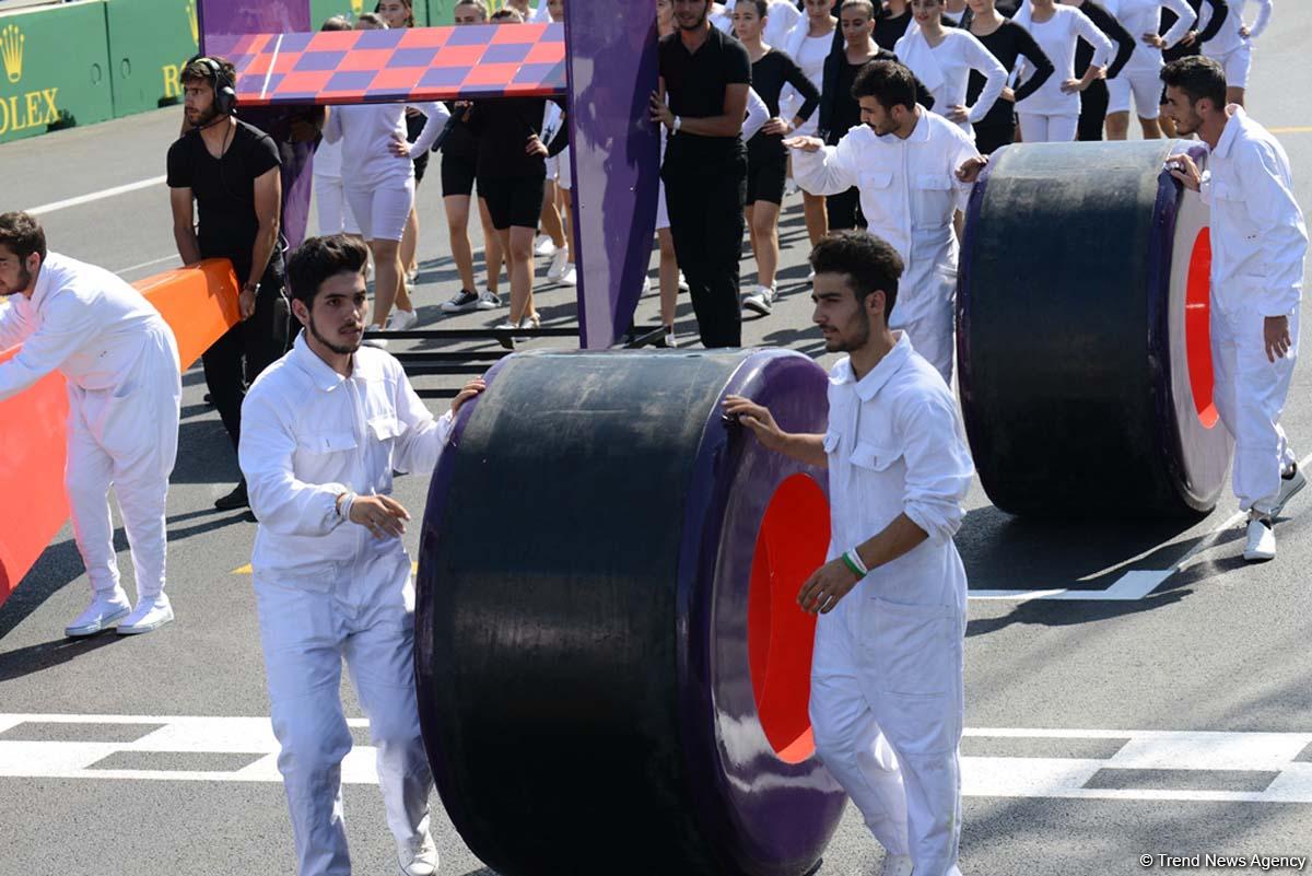 Bakıda "Formula 1" Avropa Qran-Prisinin rəsmi açılış mərasimi keçirilib (FOTO/VİDEO)