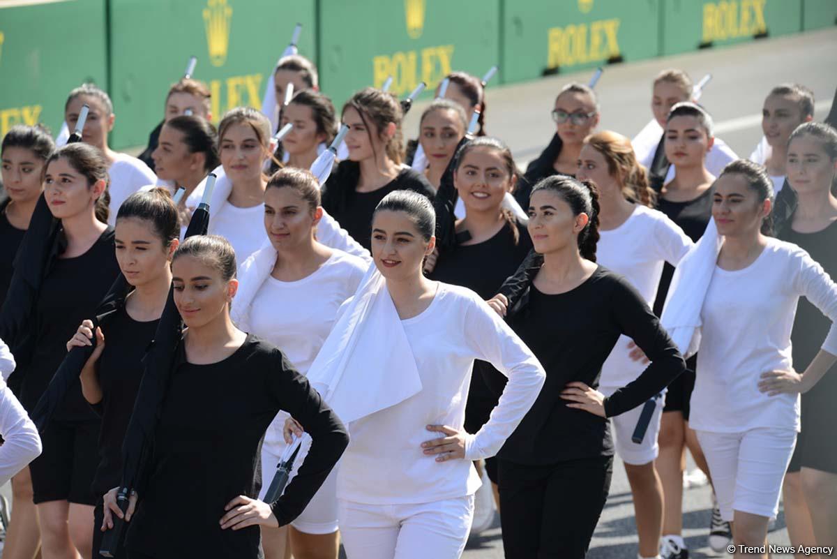 Bakıda "Formula 1" Avropa Qran-Prisinin rəsmi açılış mərasimi keçirilib (FOTO/VİDEO)