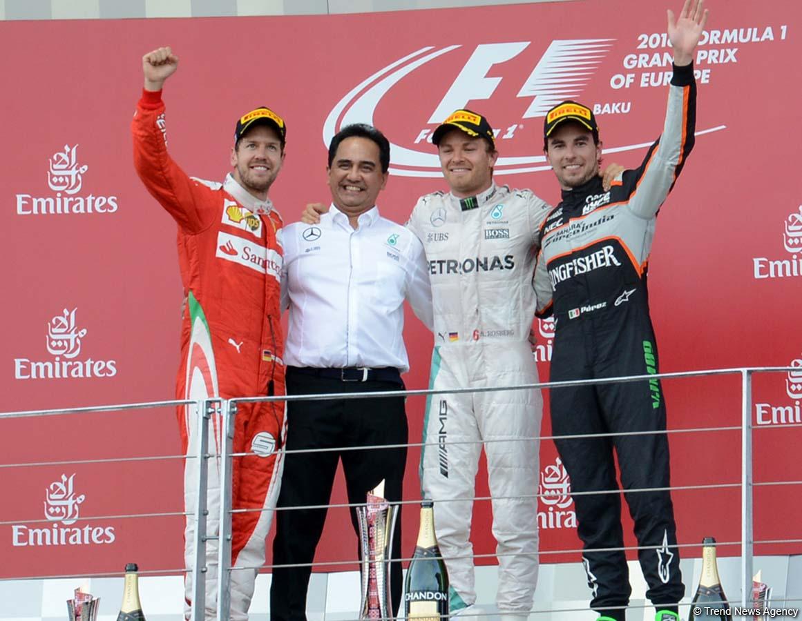 Niko Rosberq "Formula 1" Avropa Qran Prisinin qalibi oldu (FOTO)