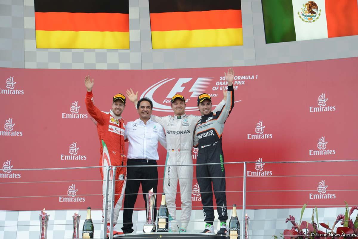 Niko Rosberq "Formula 1" Avropa Qran Prisinin qalibi oldu (FOTO)