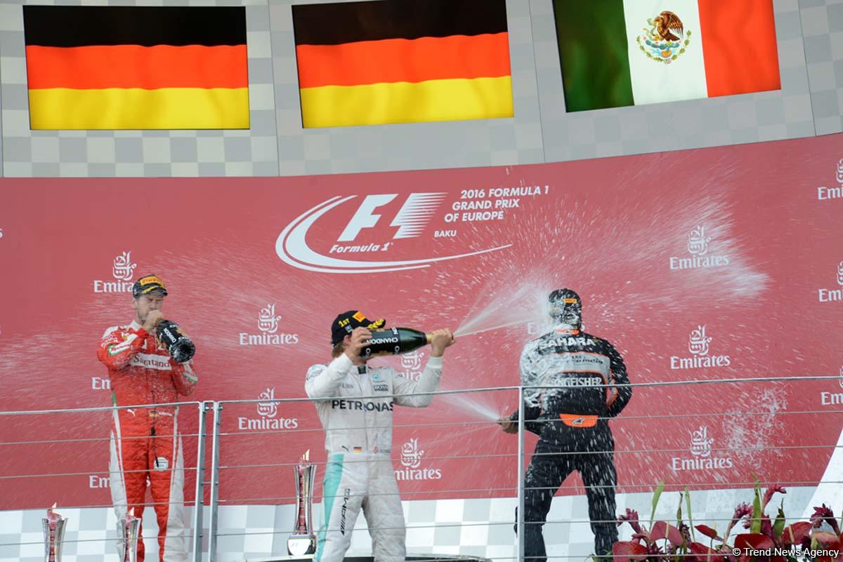Niko Rosberq "Formula 1" Avropa Qran Prisinin qalibi oldu (FOTO)