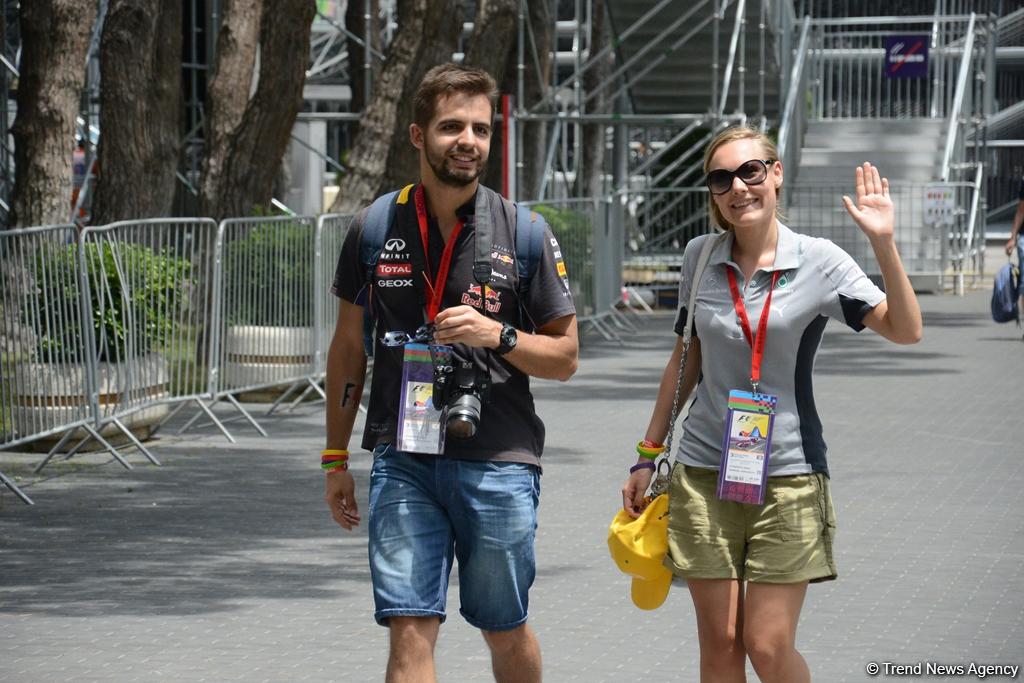 Bakını və Formula 1-i sevənlər... (FOTO)