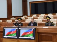 Prezident İlham Əliyev Silahlı Qüvvələrin Baş Qərargahının yeni inzibati binasının açılışında iştirak edib (FOTO)