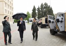 Prezident İlham Əliyev Silahlı Qüvvələrin Baş Qərargahının yeni inzibati binasının açılışında iştirak edib (FOTO)