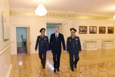 Prezident İlham Əliyev Silahlı Qüvvələrin Baş Qərargahının yeni inzibati binasının açılışında iştirak edib (FOTO)