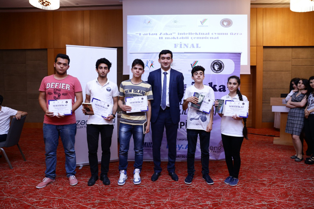 “Parlaq Zəka”da məktəblilərarası ikinci çempionatın qalibləri məlum oldu (FOTO)