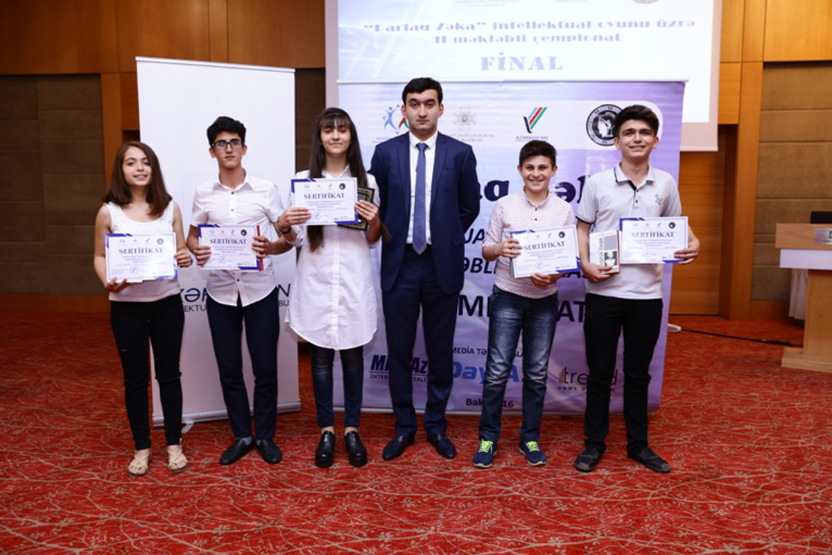 “Parlaq Zəka”da məktəblilərarası ikinci çempionatın qalibləri məlum oldu (FOTO)
