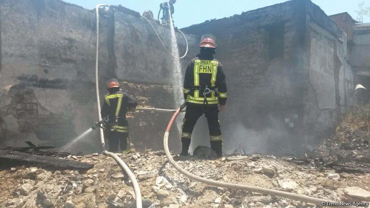 "Sovetski"dəki yanğının səbəbi məlum oldu (YENİLƏNİB-3) (FOTO)
