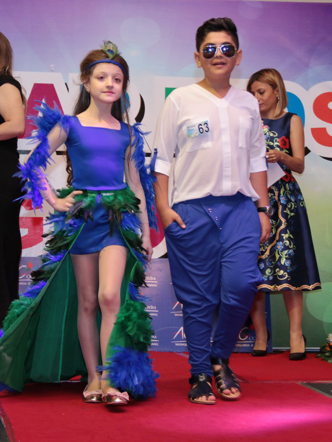 "Kids Fashion Show"nun qalibləri müəyyənləşdi (FOTO)