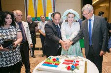 Bakıda Azərbaycan-Norveç sülh körpüsü (FOTO)