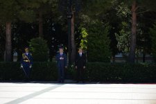 Ukrayna Prezidentinin rəsmi qarşılanma mərasimi olub (FOTO)