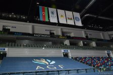 Bakı bədii gimnastika üzrə Dünya Kubokuna hazırlaşır (FOTO)