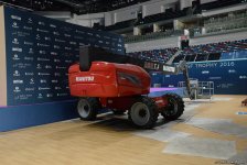 Bakı bədii gimnastika üzrə Dünya Kubokuna hazırlaşır (FOTO)