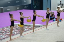 Bakı bədii gimnastika üzrə Dünya Kubokuna hazırlaşır (FOTO)