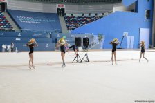 Bakı bədii gimnastika üzrə Dünya Kubokuna hazırlaşır (FOTO)