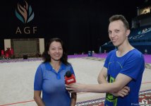 Baş məşqçi: Azərbaycan gimnastları Bakıdakı Dünya Kubokunda maksimum səy göstərəcəklər