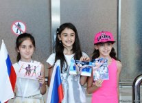 Dünya çempionları bədii gimnastika üzrə Dünya Kubokunda iştirak üçün Bakıdadırlar (FOTO)