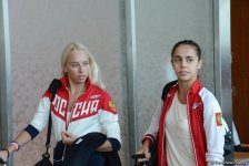 Dünya çempionları bədii gimnastika üzrə Dünya Kubokunda iştirak üçün Bakıdadırlar (FOTO)