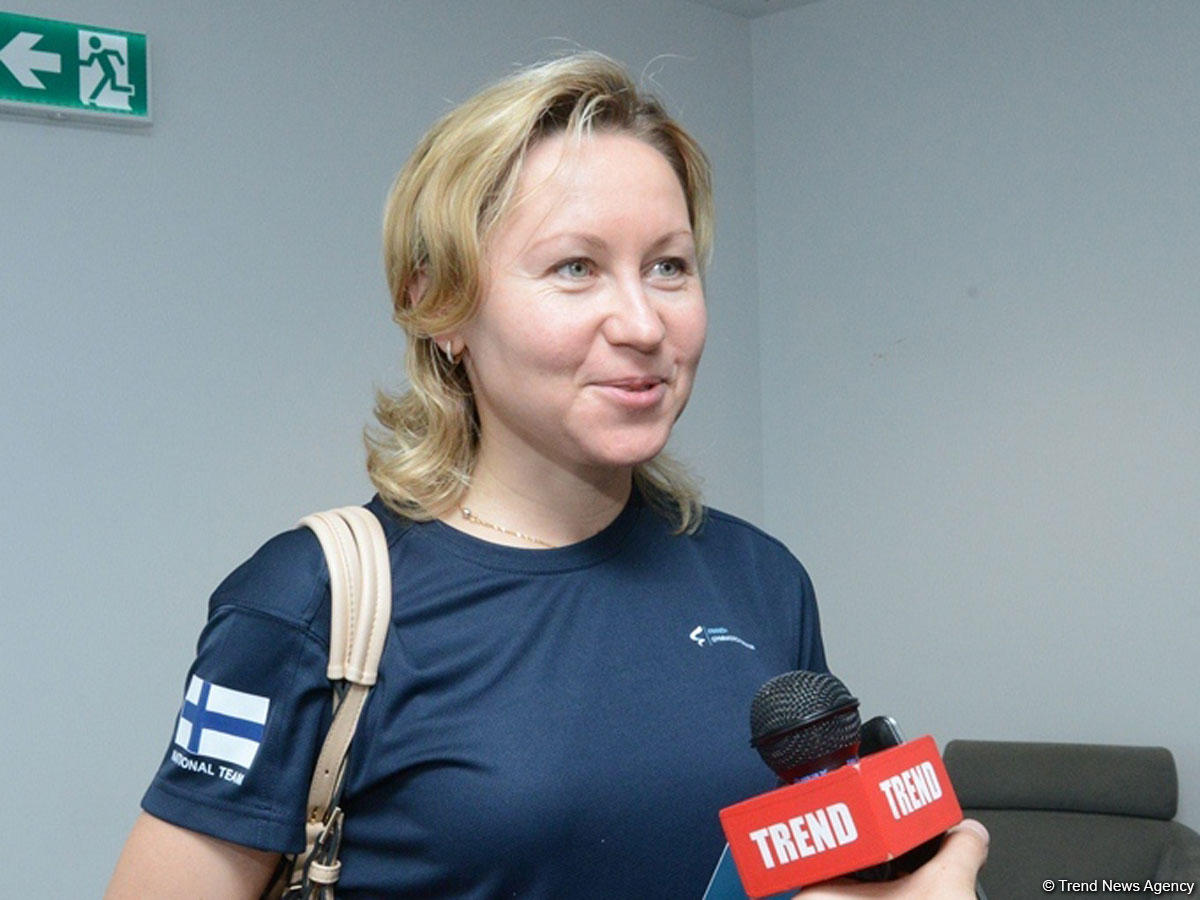 Fin məşqçi: Bütün ölkələrin gimnastikanı Azərbaycan kimi inkişaf etdirməsini istərdim (FOTO)