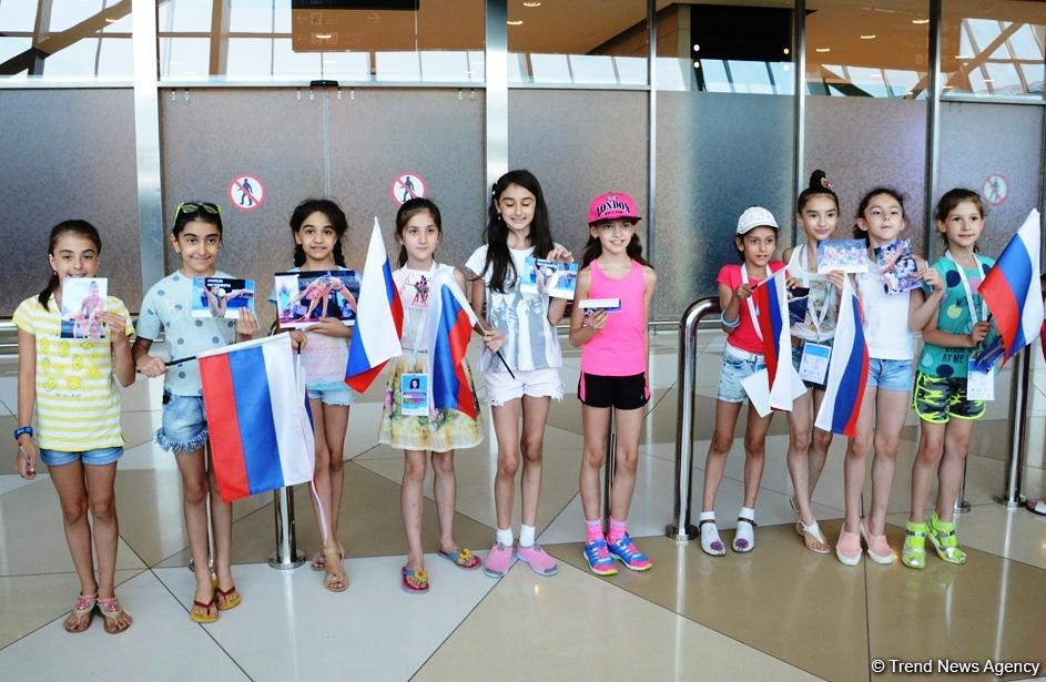 Dünya çempionları bədii gimnastika üzrə Dünya Kubokunda iştirak üçün Bakıdadırlar (FOTO)