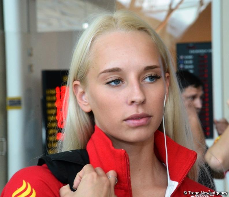 Dünya çempionları bədii gimnastika üzrə Dünya Kubokunda iştirak üçün Bakıdadırlar (FOTO)