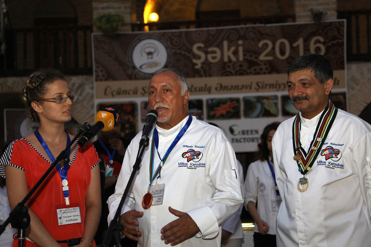 Şəki festivalında Azərbaycanın zəngin mətbəxi dünyaya tanıdılıb (FOTO)