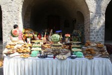 Şəki festivalında Azərbaycanın zəngin mətbəxi dünyaya tanıdılıb (FOTO)