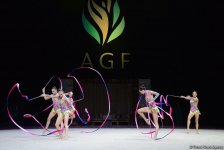 Azərbaycan gimnastları lentlə hərəkətlərdə Dünya Kubokunun finalına çıxıblar (FOTO)
