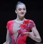 Bakıda bədii gimnastika üzrə Dünya Kuboku yarışlarının ilk günü (FOTO)
