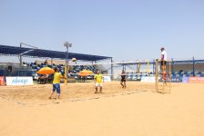 KİV nümayəndələrinin çimərlik voleybolu yarışının qalibləri məlum oldu (FOTO)
