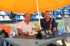 KİV nümayəndələrinin çimərlik voleybolu yarışının qalibləri məlum oldu (FOTO)
