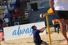 KİV nümayəndələrinin çimərlik voleybolu yarışının qalibləri məlum oldu (FOTO)