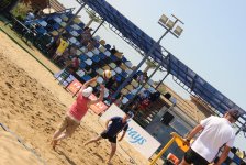 KİV nümayəndələrinin çimərlik voleybolu yarışının qalibləri məlum oldu (FOTO)