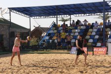 KİV nümayəndələrinin çimərlik voleybolu yarışının qalibləri məlum oldu (FOTO)