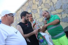 KİV nümayəndələrinin çimərlik voleybolu yarışının qalibləri məlum oldu (FOTO)